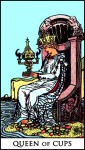 Queen Of Cups Tarot Card Meanings - Aquarian Insight